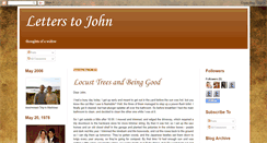 Desktop Screenshot of letters2john.com