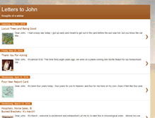 Tablet Screenshot of letters2john.com